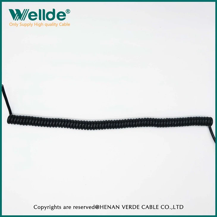 5 Core Spiral Cable