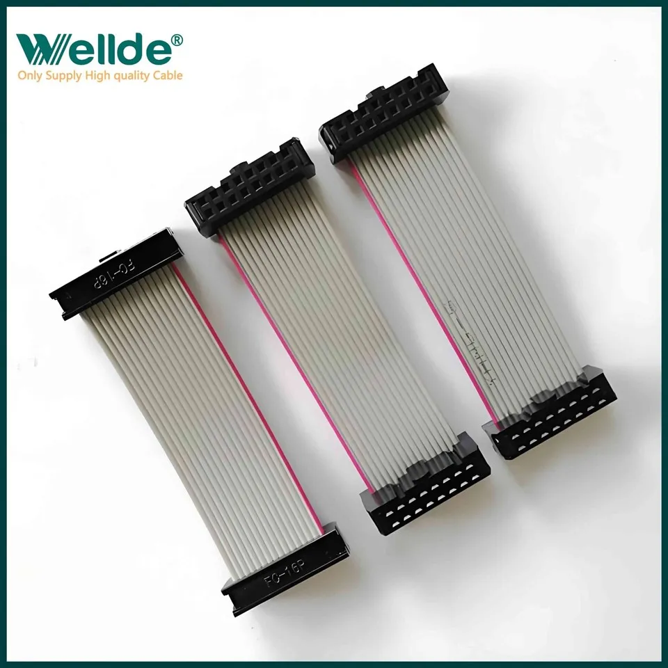 AWG24 AWG26 Tinned Copper Flat Cable