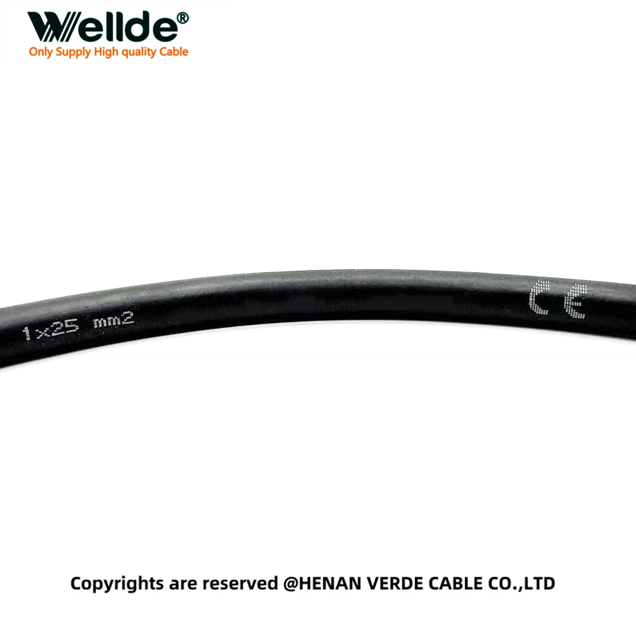 25mm highly flexible silicone cable suitable for drag chains and robots
