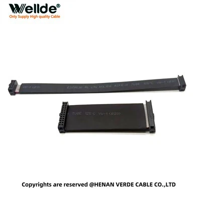 28AWG 10 핀 FFC IDC 케이블