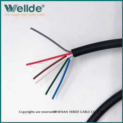 신호 제어 전원 자동 와이어 Mutil 코어 절연 자동차 케이블